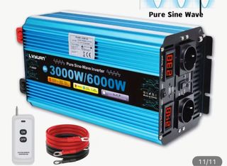 Inversor Onda Pura 3000W/6000W DC 12V
