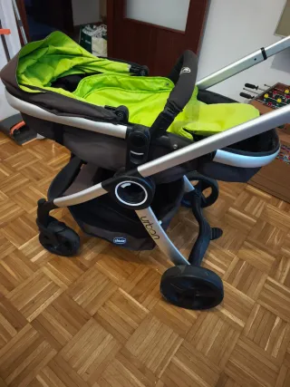 Silla de paseo Chicco dúo Urban Verde