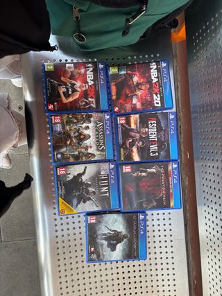 Lote PS4: NBA 2K20, Resident Evil 3, Hunt