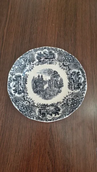 Plato postre La Cartuja de Sevilla Pickman Vistas