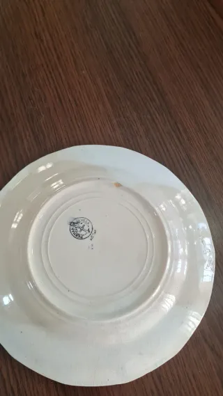 Plato postre La Cartuja de Sevilla Pickman Vistas