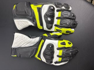 Botas de Moto Racing ZXONE Blancas y Negras