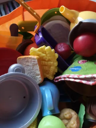 Giocattoli da cucina e cibo