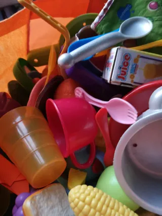 Giocattoli da cucina e cibo