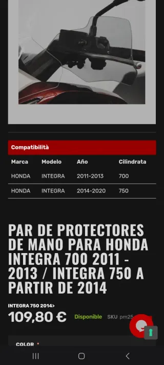 Paramanos Honda Integra 750