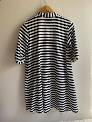 Vestido Marimekko Rayas Blanco y Negro
