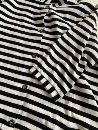 Vestido Marimekko Rayas Blanco y Negro