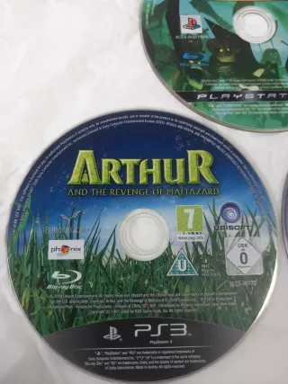 Lote 3 Giochi PS3: Ratchet, Arthur, Ben 10