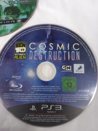 Lote 3 Giochi PS3: Ratchet, Arthur, Ben 10