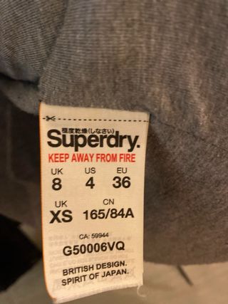 Chaqueta Parka Superdry Mujer .