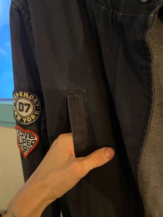 Chaqueta Parka Superdry Mujer .