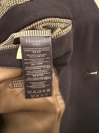 Americana Hackett azul