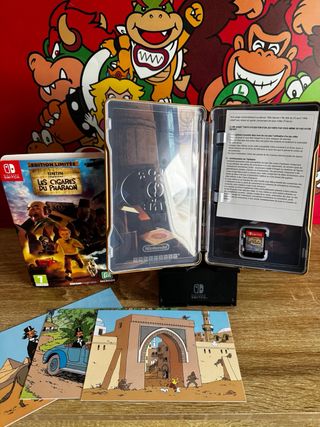 Juego Nintendo Switch Tintin Los Cigarros del Fara