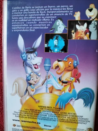 Cinta VHS Los Músicos de Bremen