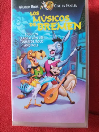 Cinta VHS Los Músicos de Bremen