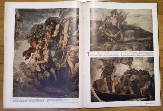 LIFE. January 2, 1950. Michelangelo's Sistine ceil