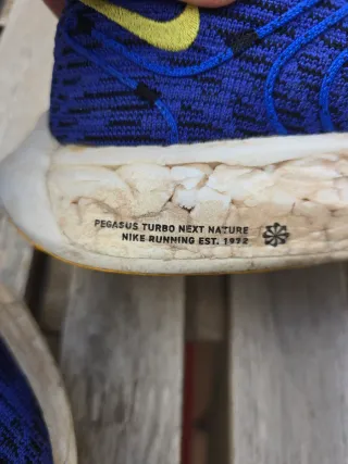 Zapatillas Nike Pegasus Turbo Running Azul/Amarill