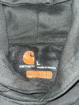 Carhartt Felpa Uomo Taglia L Nera Cotone Poliester