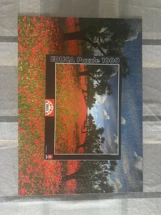 Puzzle Educa Campo de Amapolas