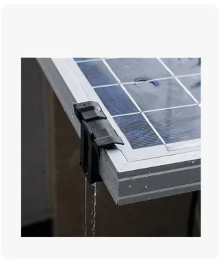 60 Hebillas Drenaje Panel Solar Fotovoltaico