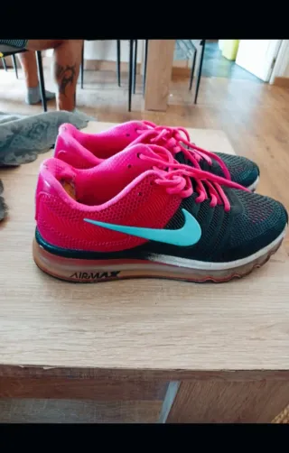 Nike Air Max Mujer Negro y Rosa