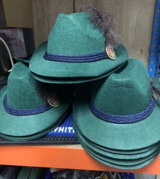 13 Sombreros Verdes Estilo Bávaro Paulaner