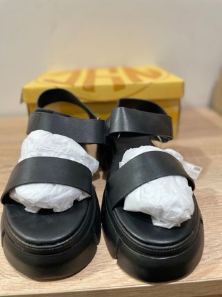 Sandalias de verano negras