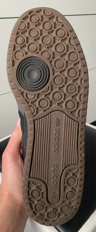 Zapatillas Adidas Forum Low Hombre Negro/Gris