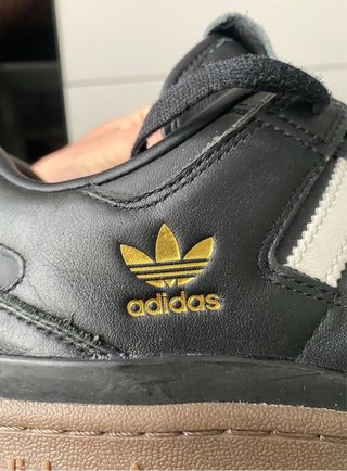 Zapatillas Adidas Forum Low Hombre Negro/Gris