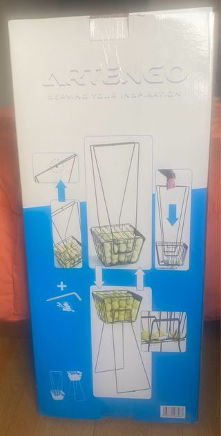 Cesta para pelotas de tenis Artengo