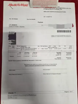 Aspirador Nilfisk de gran potencia