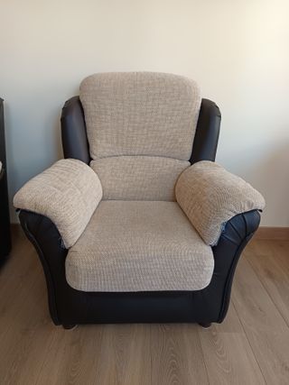 Sofá de 3 plazas y sillón