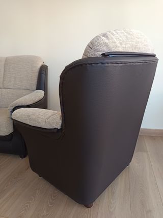 Sofá de 3 plazas y sillón