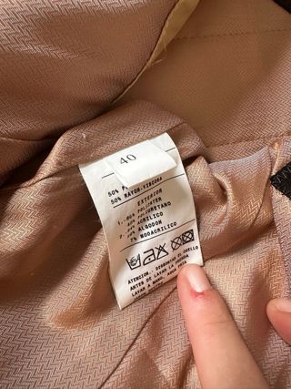 Gabardina Caramelo Oro