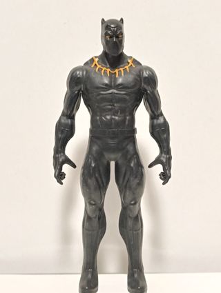 Lote figuras Marvel Spiderman e Black Panther