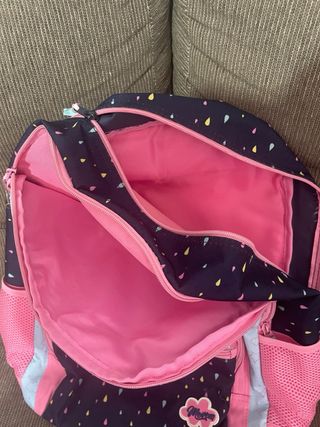 Mochila infantil unicornio y arcoíris