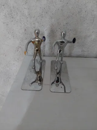 Sujetalibros de acero inoxidable