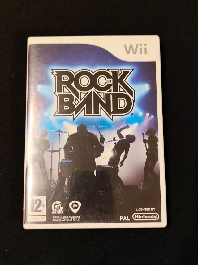 Rock Band para Wii.
