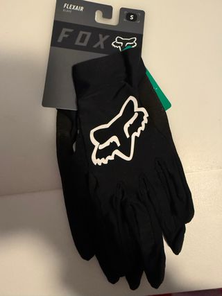 Guantes Fox Flexair Talla S Negros