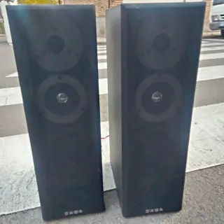 Altavoces SABA Negros y Grises