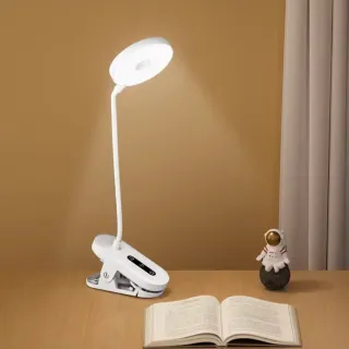 Lámpara LED flexible con pinza