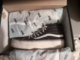 Vans Sk8 Platform Donna Nero/Bianco