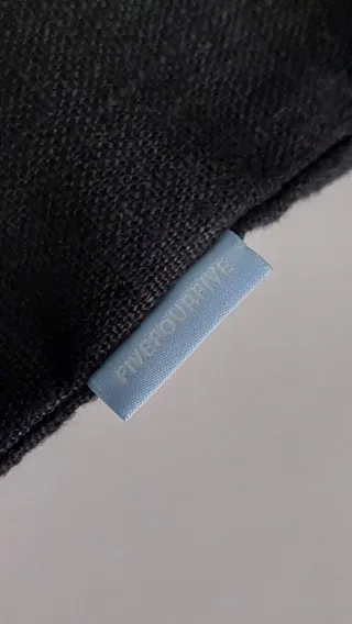 fivefourfive heavy linen baggy pants