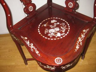 Silla Esquina Antigua Oriental