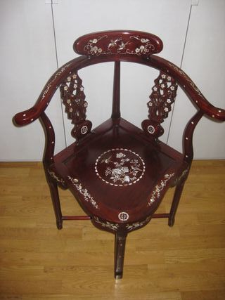 Silla Esquina Antigua Oriental