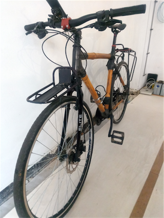 2 Bici touring uomo telaio bamboo a milano