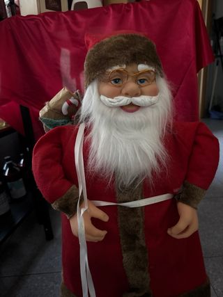 Muñeco Papá Noel Decoración Navideña