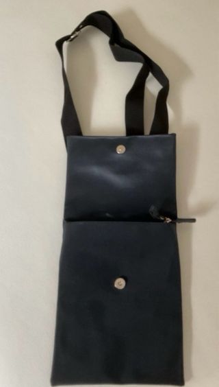 Borsa a spalla uomo DATA MATE nero