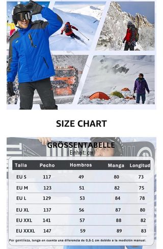 Chaqueta de montaña TACVASEN Polar Cálido