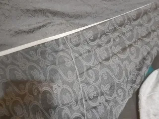 2 Copridiv. grigio fantasia floreale prezzo per 1